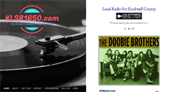 Desktop Screenshot of klsr1650.com