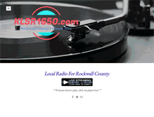 Tablet Screenshot of klsr1650.com